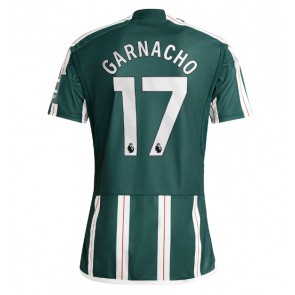 Manchester United Alejandro Garnacho #17 Udebanetrøje 2023-24 Kort ærmer